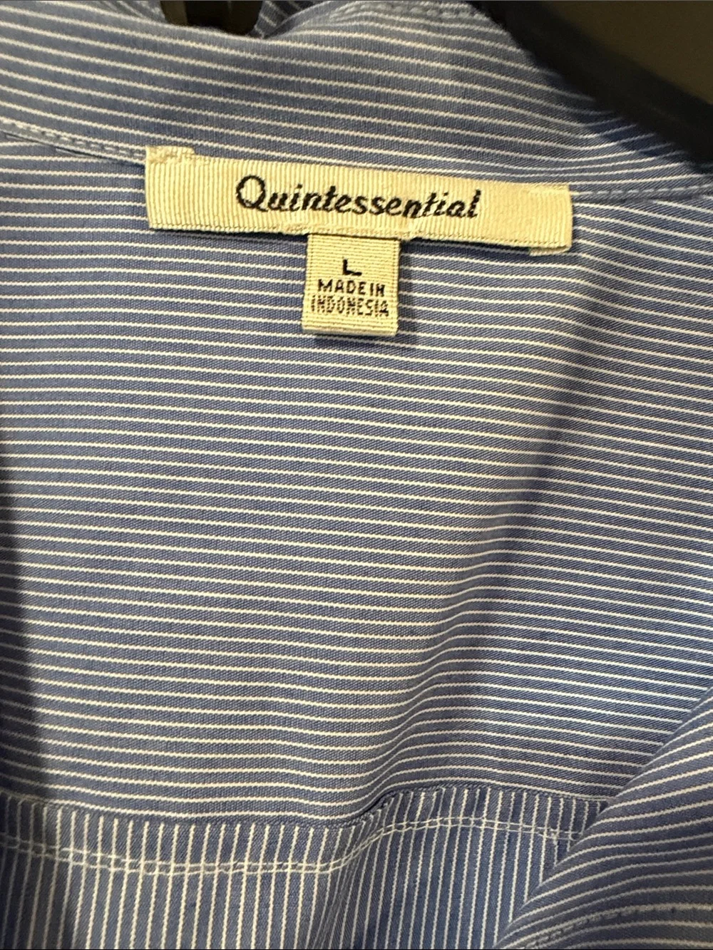 Striped Button-Down Shirt - Picture 2 of 3